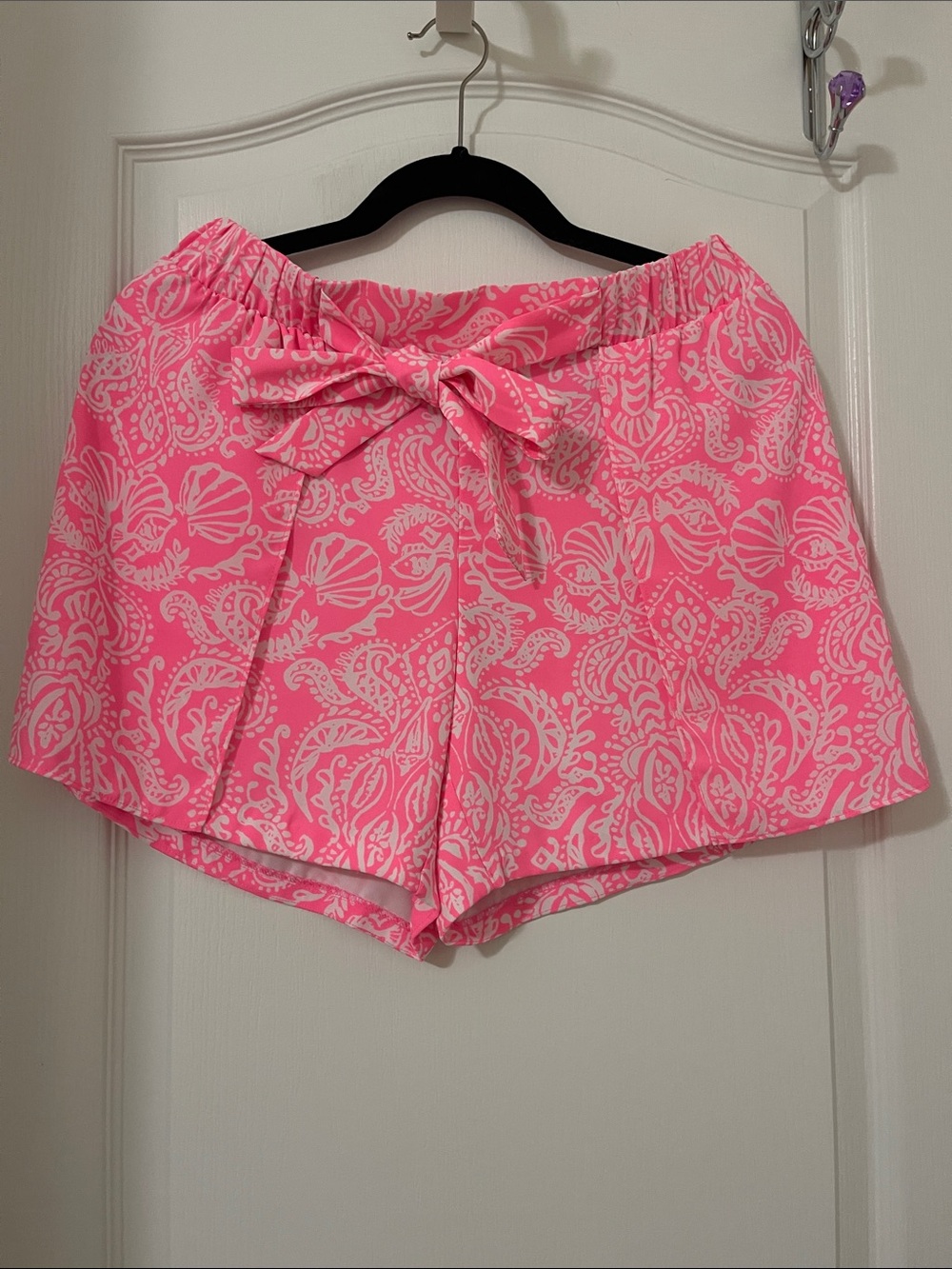 Lilly Pulitzer Mylee Tie Front Shorts size 6 NWT